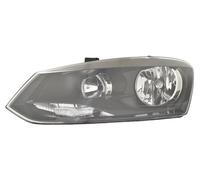 FARO PROIETTORE ANTERIORE SINISTRO CORNICE NERA - SX - VOLKSWAGEN POLO 09>