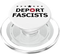 Deport Fascism Resist Protest Anti-Fascism Fight Oligarchy PopSockets PopGrip per MagSafe