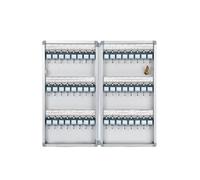 Deposito chiavi in metallo, gestione chiavi, cassaforte for chiavi in lega di alluminio, portachiavi sicuro, organizer for chiavi for la scuola, immobiliare(48 Keys Position)