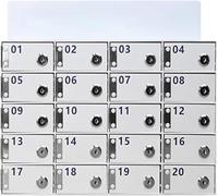 Deposito sicuro del telefono cellulare della scuola, scatola dell'armadietto del telefono cellulare, slots scatola di serratura del telefono cellulare, scatola di,N (Size:25slots)