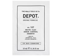 Depot No. 107 Shampoo Controllo Sebo Argilla Bianca 10 ml - Shampoo