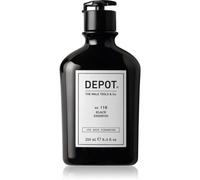 Shampoo per capelli naturali, colorati o decolorati. DEPOT no.110 Black 250ml