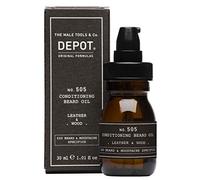Depot balsamo d'olio No. 505 Conditioning Beard Oil Leather & Wood 30 ml