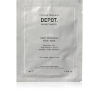 DEPOT NO. 807 RELAXING FACE MASK maschera lenitiva e idratante per uomo 12x13 ml