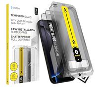 Deppa |2 Pezzi | Pellicola Protettiva per iPhone 16 Pro (6.3') con Kit di Installazione Facile| Anti-Polvere e Anti-Bolle| Anti-Rottura| Copertura Totale| Ultra Trasparente