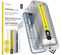 Deppa | 2 Pezzi | Pellicola Protettiva per iPhone Air / 17 Air (6,5") con Kit di Installazione Facile | Vetro Temperato Anti-Polvere e Anti-Bolle, Copertura Totale, Ultra Resistente