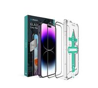 Deppa 2 Pezzi Pellicola Vetro Temperato per iPhone 14 Pro (6.1') [a Copertura Totale] con Kit per Installazione Facile - Vetrino, Protezione, Schermo