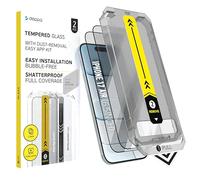 Deppa [2 Pezzi per iPhone 17 Air (6.5") Pellicola Protettiva con Kit di Installazione Facile | Vetro Temperato Anti-Polvere e Anti-Bolle, Copertura Totale, Ultra Resistente