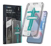 Deppa [2 Pezzi Vetro Temperato per Samsung Galaxy S24 FE (6,7') Compatibile con ID Impronta Digitale, Ultra Resistente | Copertura Completa, Senza Bolle