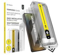 Deppa [2 Pezzi Vetro Temperato per Samsung S25 Ultra (6.9') con Kit di Installazione Facile [Compatibile con ID Impronta Digitale] Ultra Resistente | Copertura Completa
