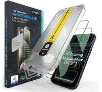 Deppa Pellicola Anti-Luce Blu per iPhone 17 Pro Max (6.9') | 2 Pezzi | Vetro Temperato Ultra Resistente, Copertura Totale, Senza Bolle, Installazione Facile