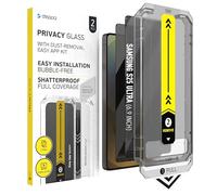 Deppa Privacy Pellicola Protettiva per Samsung Galaxy S25 Ultra (6.9") - Anti Spia Vetro Temperato, Ultra Resistente, Copertura Totale, Anti-Graffio, 2 Pezzi