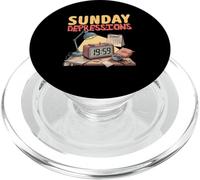 Depressione domenicale Divertente Fine settimana Meme PopSockets PopGrip per MagSafe