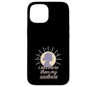 Depressione postpartum PPD Guerriero Materna Salute mentale Custodia per iPhone 15