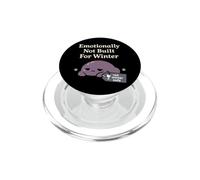 Depressione stagionale Club Ragazza triste Inverno Umorismo accogliente PopSockets PopGrip per MagSafe