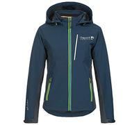 DEPROC-Active Nunavut - Giacca softshell traspirante da donna, Donna, Giacca Softshell, 54316, blu navy, 48