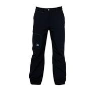 DEPROC-Active Pantaloni da Uomo in Softshell con paraneve, Uomo, Hose Softshellhose mit Schneefang Sterling, Nero, 54