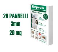 DEPRON 20 PANNELLI ISOLANTI DA 3MM (125 X 80 ) CONFEZIONE DA 20MQ