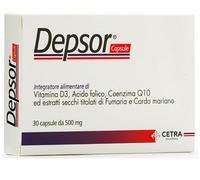 cetra pharma Depsor 30 Capsule 500mg