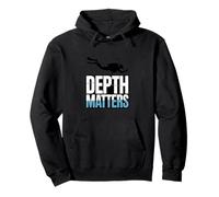 Depth Matters Immersioni subacquee Felpa con Cappuccio