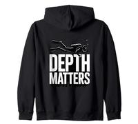 Depth Matters Immersioni subacquee Felpa con Cappuccio