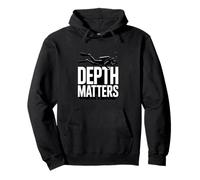 Depth Matters Immersioni subacquee Felpa con Cappuccio