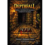 Depthfall: Cartas y secciones de mazmorra imprimibles para juegos de mesa