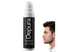 Depura Capelli Siero con Roll-On - Trattamento per Capelli Sottili e Fragili, Formula Leggera Ad Assorbimento Rapido, 25ml