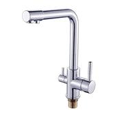 Depuragua - Rubinetto a 3 Vie Osmosi Inversa | Acqua Calda, Fredda e Filtrata | Adatto per Cucina | Facile da Iinstallare