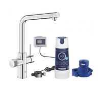DEPURATORE 30560000 GROHE BLUE PURE VENTO CON MISCELATORE CROMATO E FILTRO A 5 FASI COMPRESO
