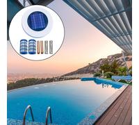 Depuratore d'acqua a ioni d'argento di rame ionizzatore per piscina solare