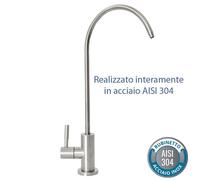 Depuratore domestico acqua microfiltrata 0,5 micron sotto lavello Antibatterico
