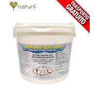 Depuro Sicuro kg 25 Dicloro Cloro Granulare Shock Rapida dissoluzione