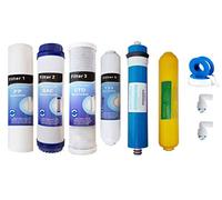 Depurtek - Kit di risparmio osmosi inversa con membrana 75 GPD + 6 filtri | Compatibile MOON | Reminerizer | Rimuove solidi, clororo, metalli pesanti | Depurazione