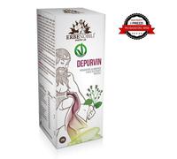 Depurvin Integratore Alimentare per il Drenaggio dei Liquidi da 50ml, Erbe Nobili