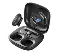 Depusheng V2 2 microfoni lavalier wireless per iPhone, iPad e Android con custodia di ricarica, 8 ore di autonomia, microfono a scatto per registrazioni video, vlogging, YouTube, interviste, 3