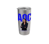 deputata Alexandria Ocasio-Cortez meglio conosciuta come AOC Bicchiere termico in acciaio inox doppia parete