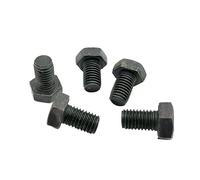 DEPYEE 5-10pcs M12 M14 M16 Filettatura Mano Sinistra Viti Bullone Testa Esagonale Filettatura Mano Sinistra Bullone(M12x25 (10pcs))