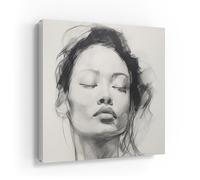 DEQORI Cassetta portachiavi con stampa UV | motivo respiro profondo | scatola di design ca. 30 x 30 cm | Cassetta portachiavi piatta e moderna con motivo stampato | Scatola da parete per corridoio