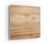 DEQORI Cassetta portachiavi con stampa UV | motivo struttura in legno dettagliata | scatola di design ca. 30 x 30 cm | Cassetta portachiavi piatta e moderna con motivo stampato | Scatola da parete per