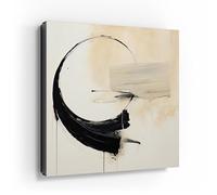 DEQORI Cassetta portachiavi con stampa UV | motivo Zen im Impuls | Scatola di design ca. 30 x 30 cm | Cassetta portachiavi piatta e moderna con motivo stampato | Scatola da parete per corridoio