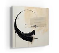 DEQORI Cassetta portachiavi con stampa UV | motivo Zen im Impuls | Scatola di design ca. 30 x 30 cm | Cassetta portachiavi piatta e moderna con motivo stampato | Scatola da parete per corridoio