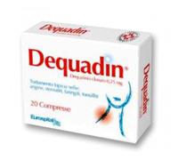 Dequadin Farmaco per il Mal di Gola 20 compresse 0,25 mg
