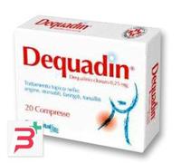 DEQUADIN*20CPR 0,25MG