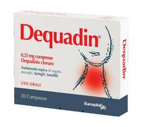 Dequadin Farmaco per il Mal di Gola 20 compresse 0,25 mg
