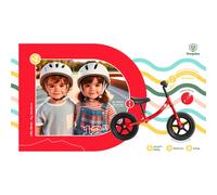 Deqube Bicicletta Senza Pedali Red 1