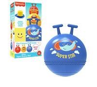 DEQUBE- Fisher Price Palla saltatrice con Impugnatura, 920D00086