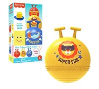 DEQUBE- Fisher Price Palla saltatrice con Impugnatura, 920D00087
