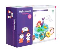 Deqube Set Di Plastilina Cremosa 5 Modelli In 1