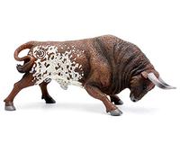 DEQUBE - Statuetta di Toro Bravo, marrone e bianco (10107), colore/modello assortito
